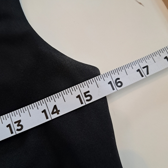 Express Womens Sheath Dress Black Cowel Neck Sleeveless Party Size 7/8 - Picture 10 of 11